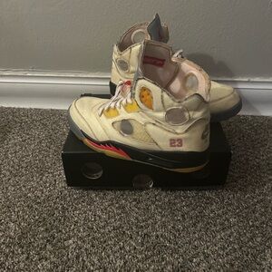 Jordan 5 SP x Off-White Mid Sail